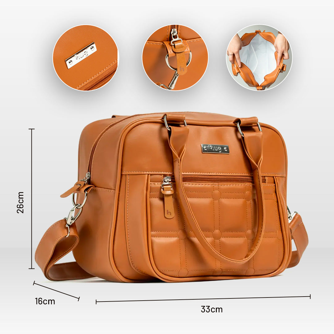 Bolsa Maternidade Média Térmica Linha Caramelo Hug