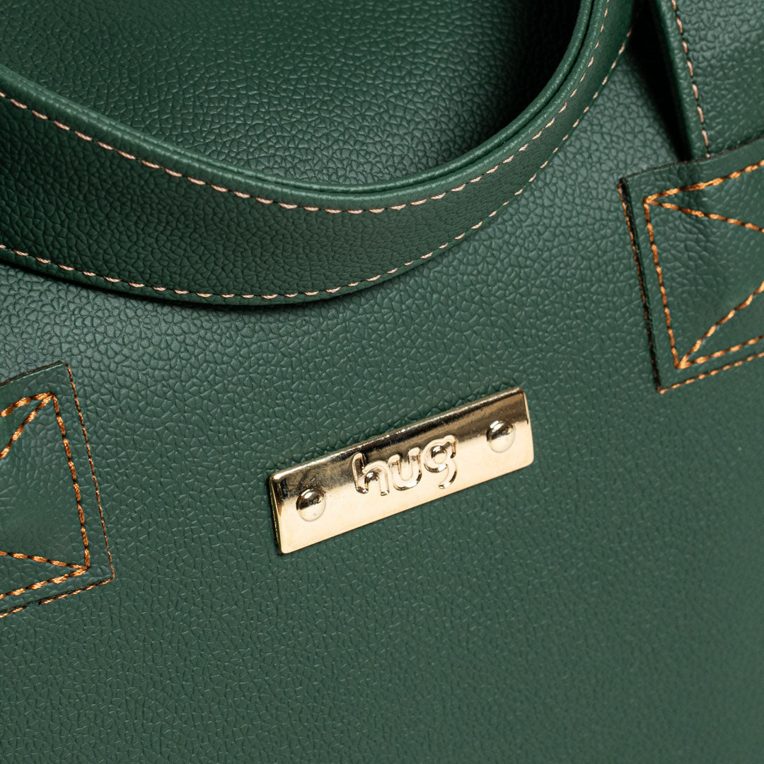Bolsa Maternidade Média Roma Verde Hug