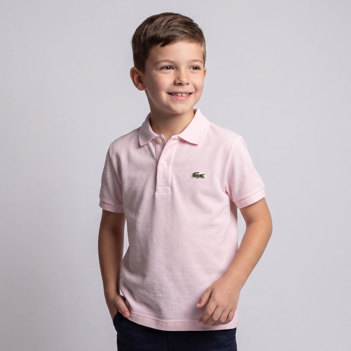 Camiseta Polo Lacoste Básica Piquet Bordada