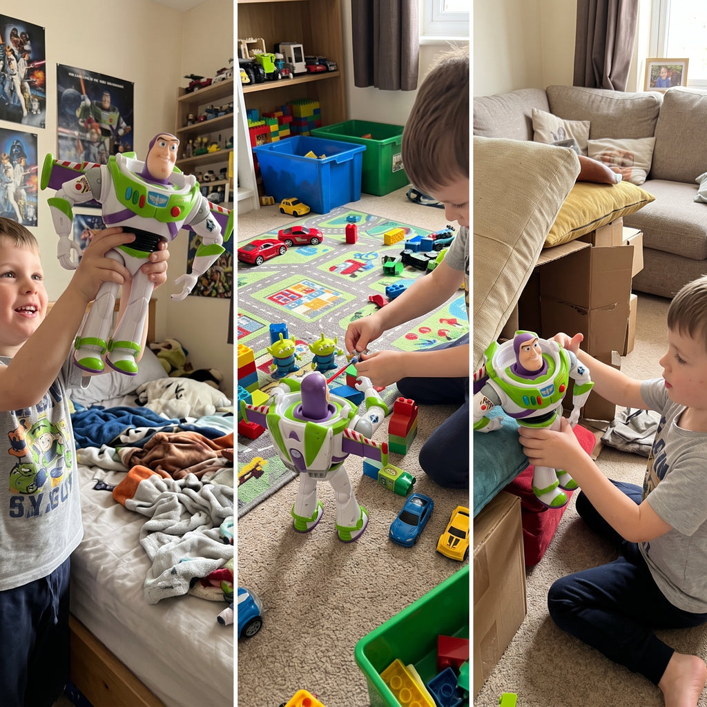 Boneco Articulado Buzz Lightyear Toy Story 30cm Mattel