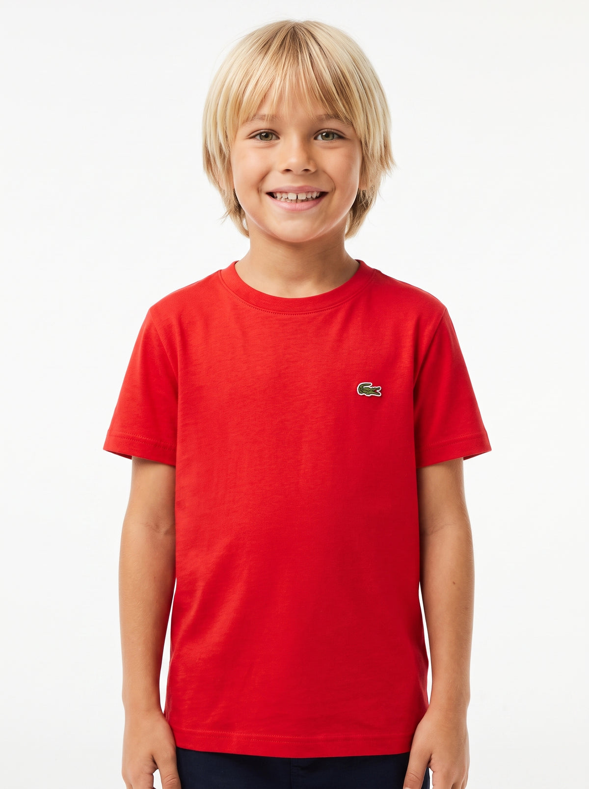 Camiseta Lacoste Infantil Básica