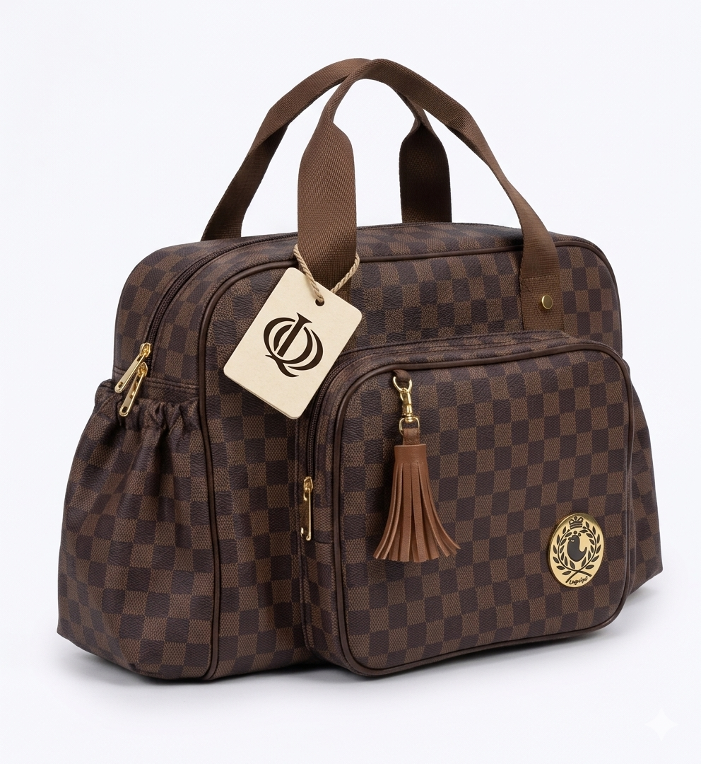 Bolsa Maternidade Lequiqui Escocesa Grande