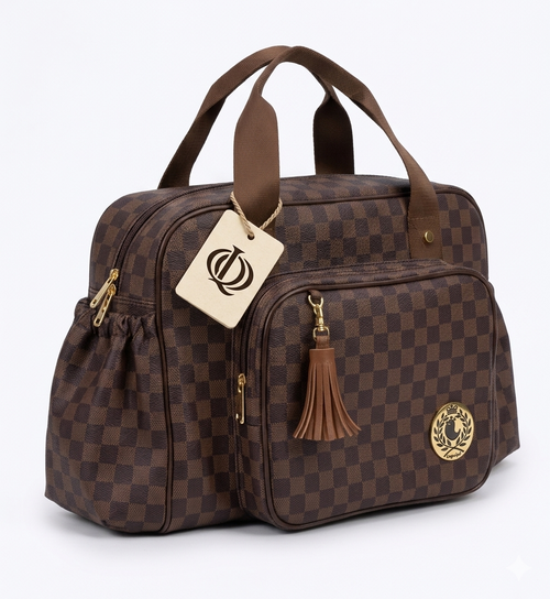 Bolsa Maternidade Lequiqui Escocesa Grande