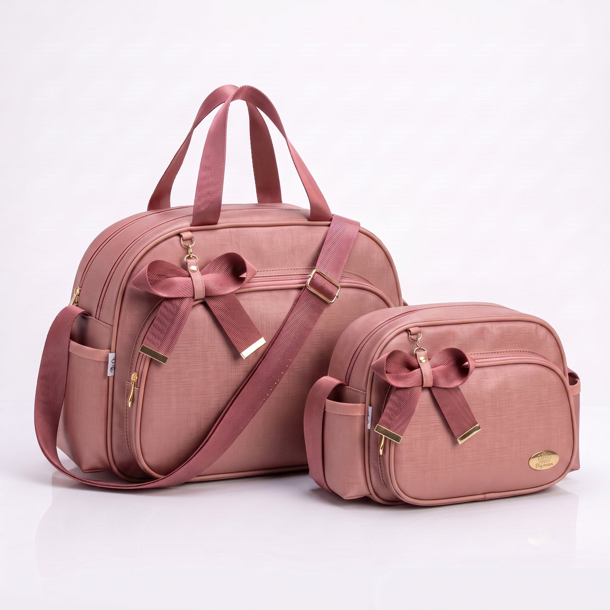Kit 2 Bolsas Maternidade Imperial Baby – Tamanhos G e M