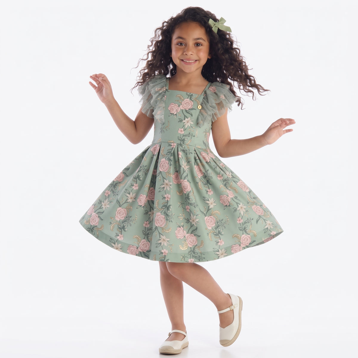 Vestido Kiki Casual Malha Tule