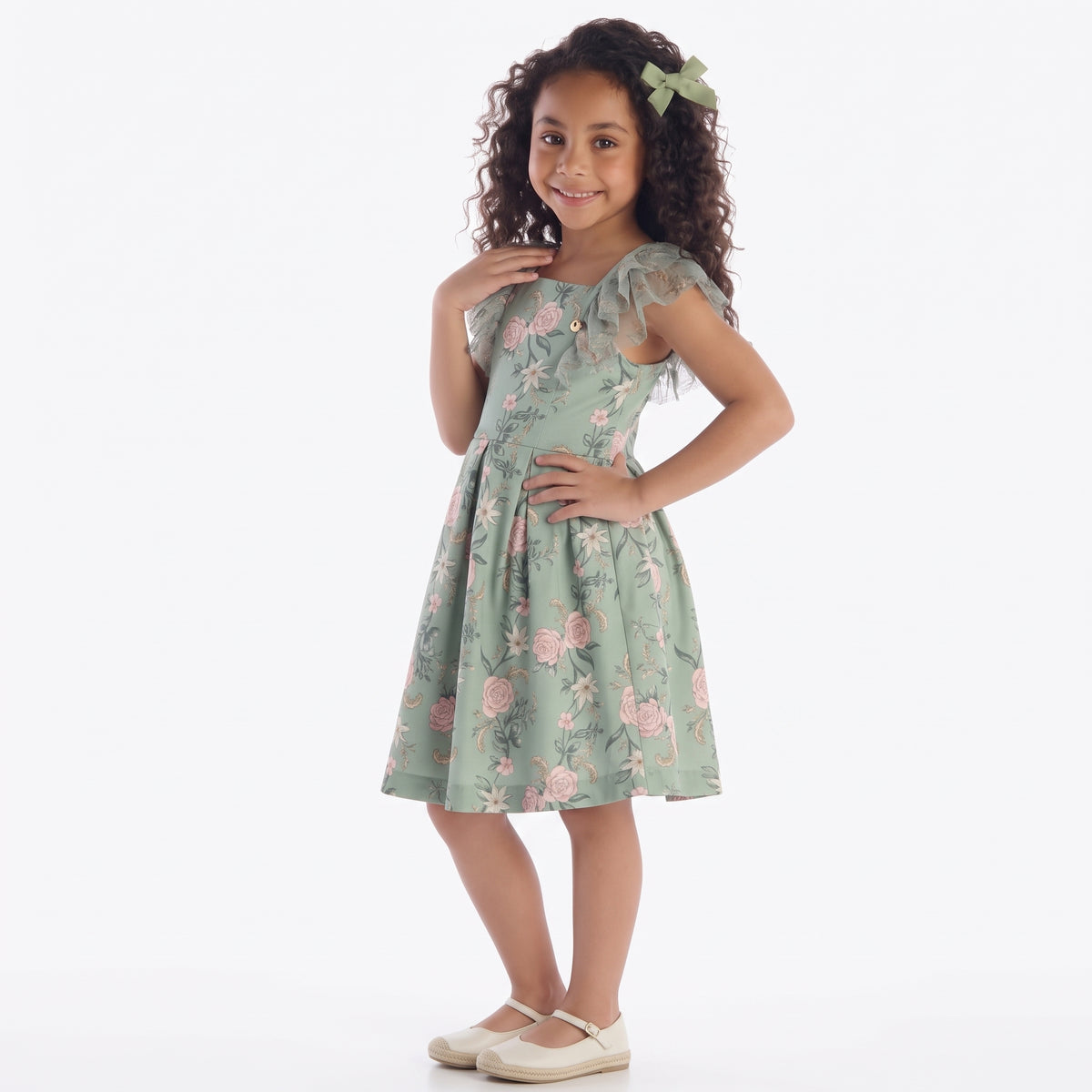 Vestido Kiki Casual Malha Tule