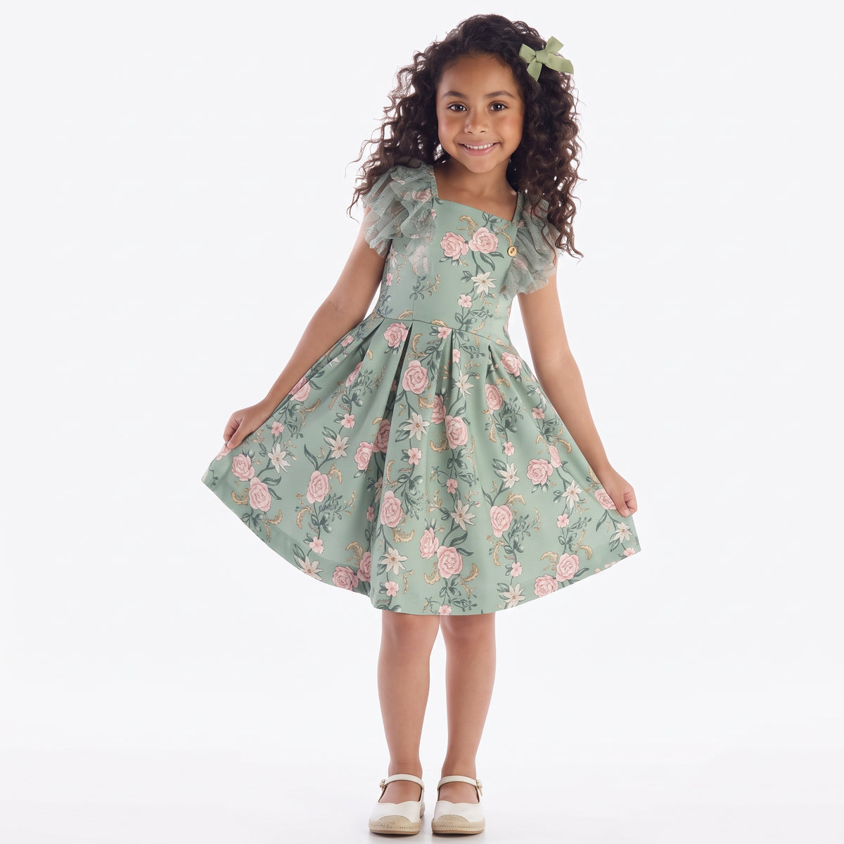 Vestido Kiki Casual Malha Tule