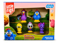 Kit 5 Miniaturas Dedoches Little Figs Galinha Pintadinha Cardoso Toys