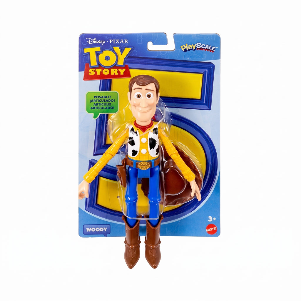 Boneco Articulado Xerife Woody Toy Story Mattel Disney Pixar