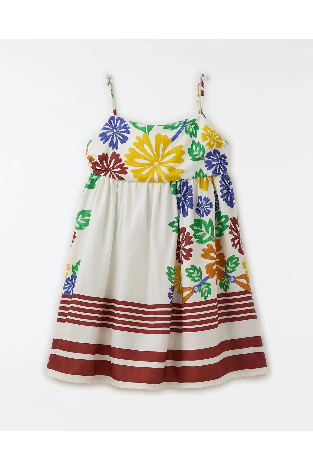 Vestido Beleza Barrado Farm Futura