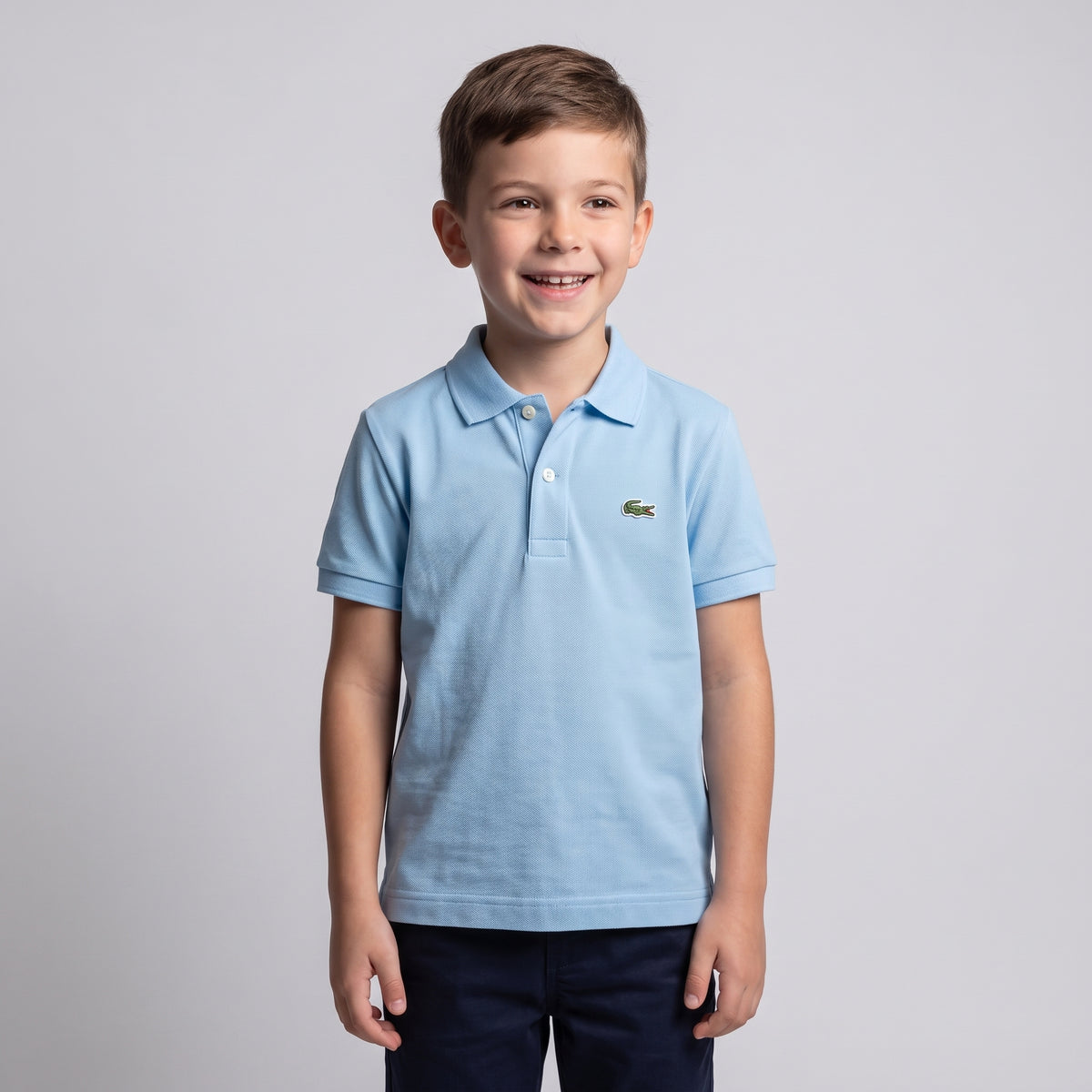 Camiseta Polo Lacoste Básica Piquet Bordada