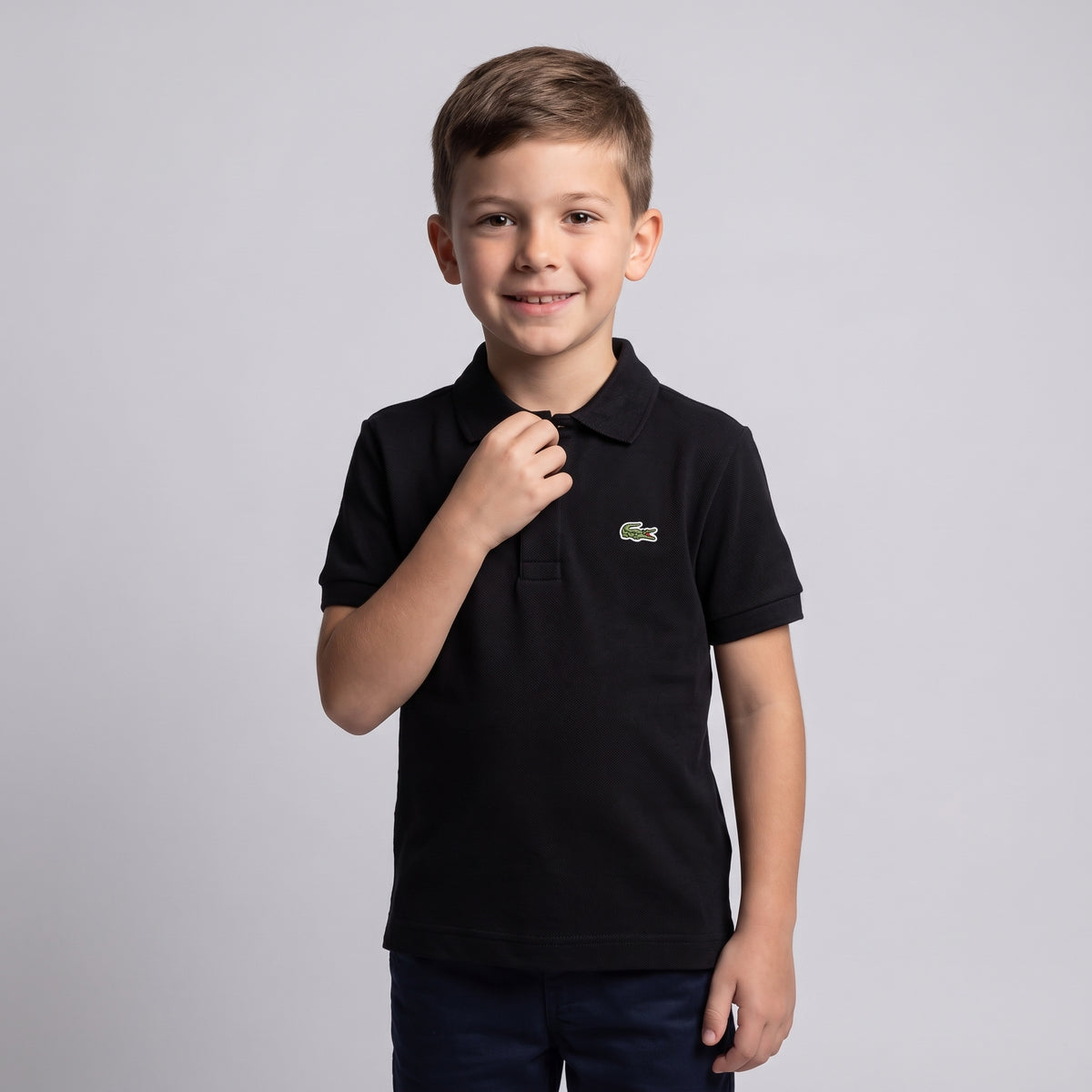 Camiseta Polo Lacoste Básica Piquet Bordada